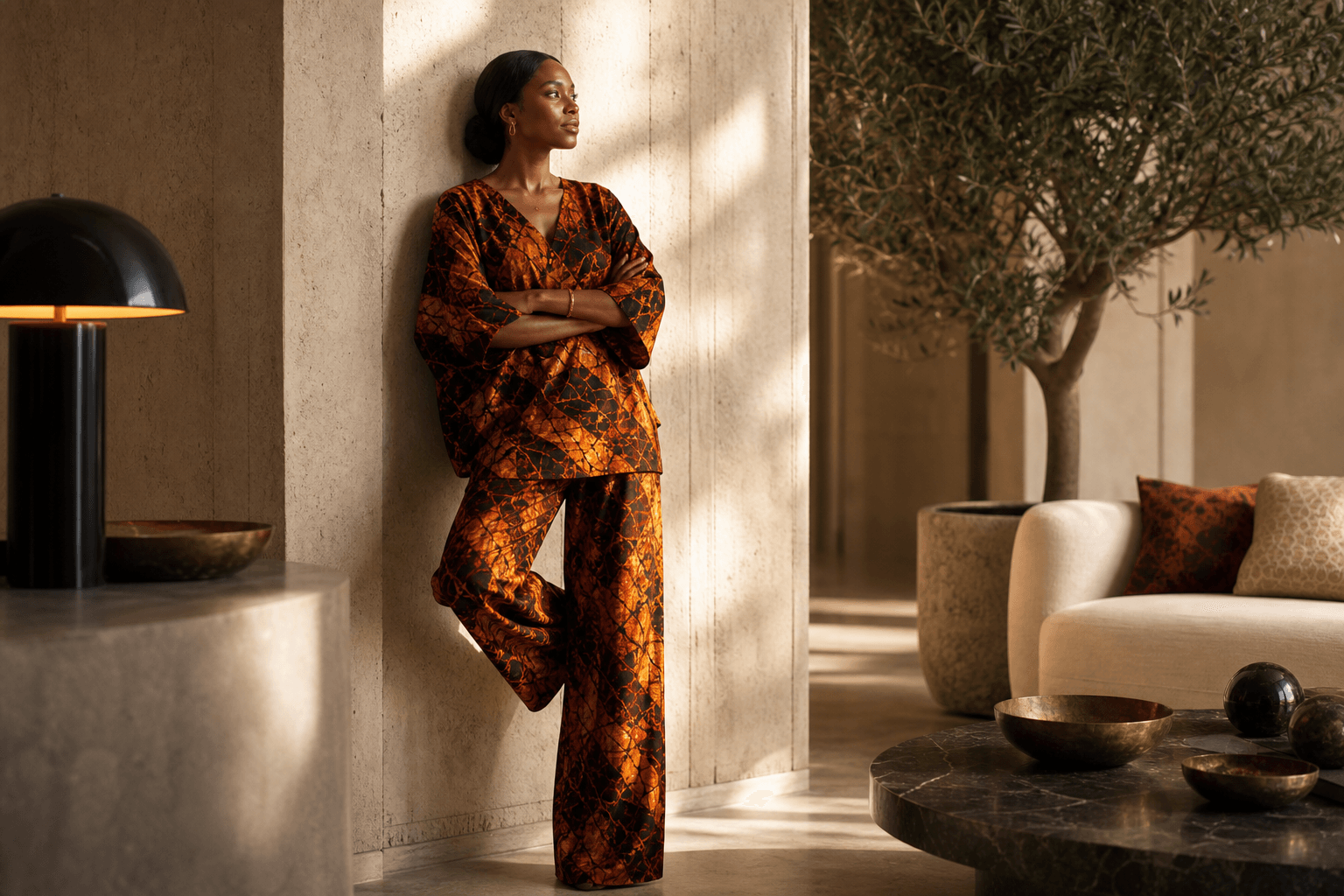 Ember Collection — trouser & top set