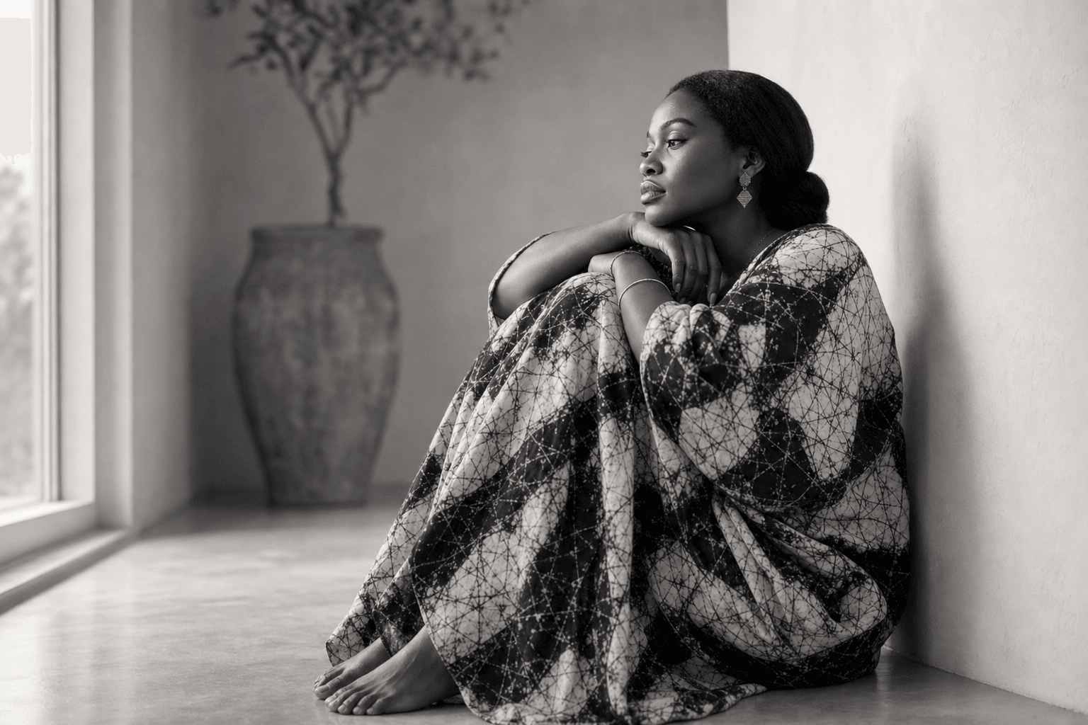Monochrome Collection — couture portrait
