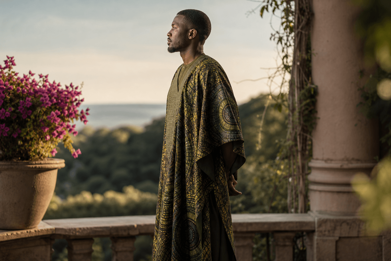 Earth Rhythm Collection — men's agbada
