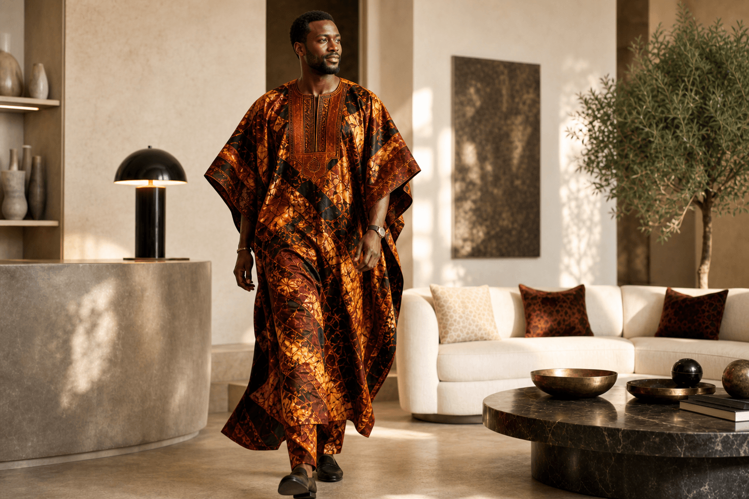 Ember Collection — men's agbada