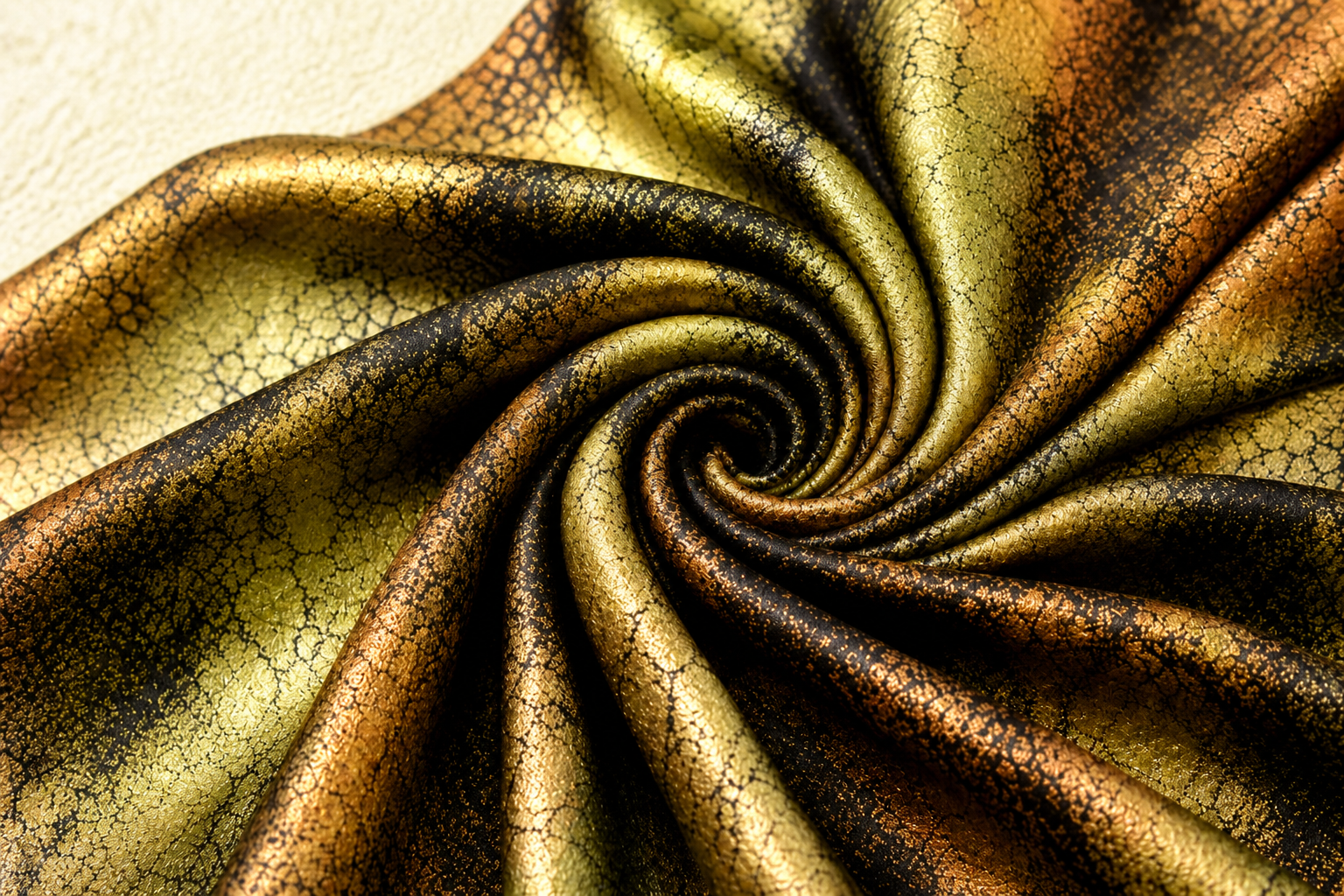 Earth Rhythm Collection — folded furnishing fabric