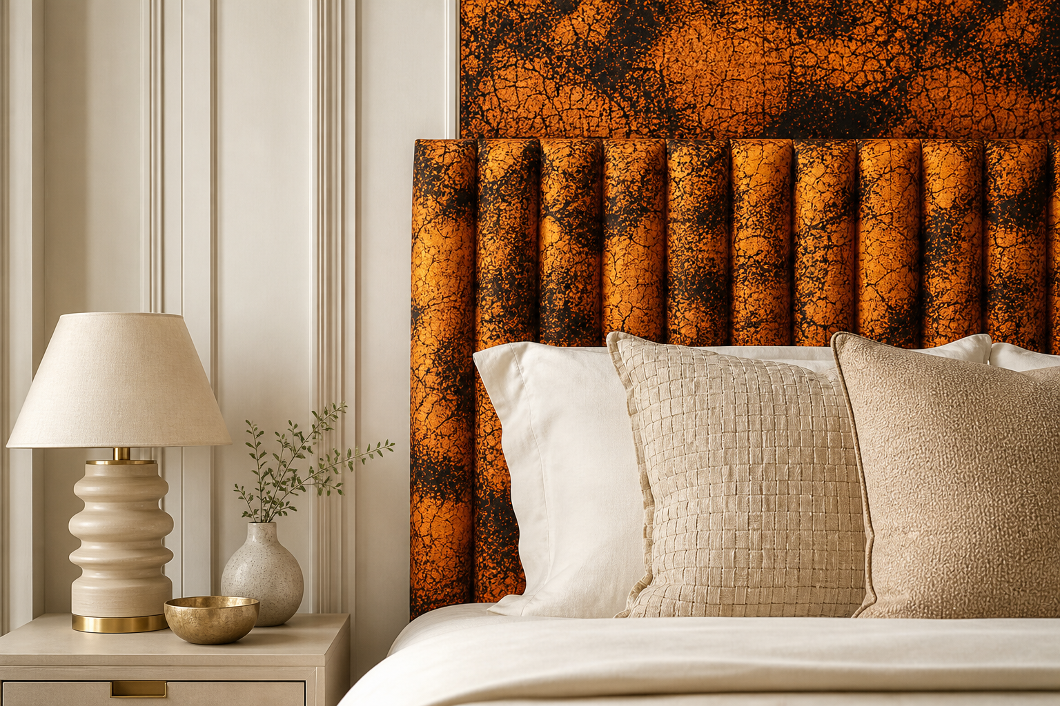 Ember Collection — headboard and wall panel