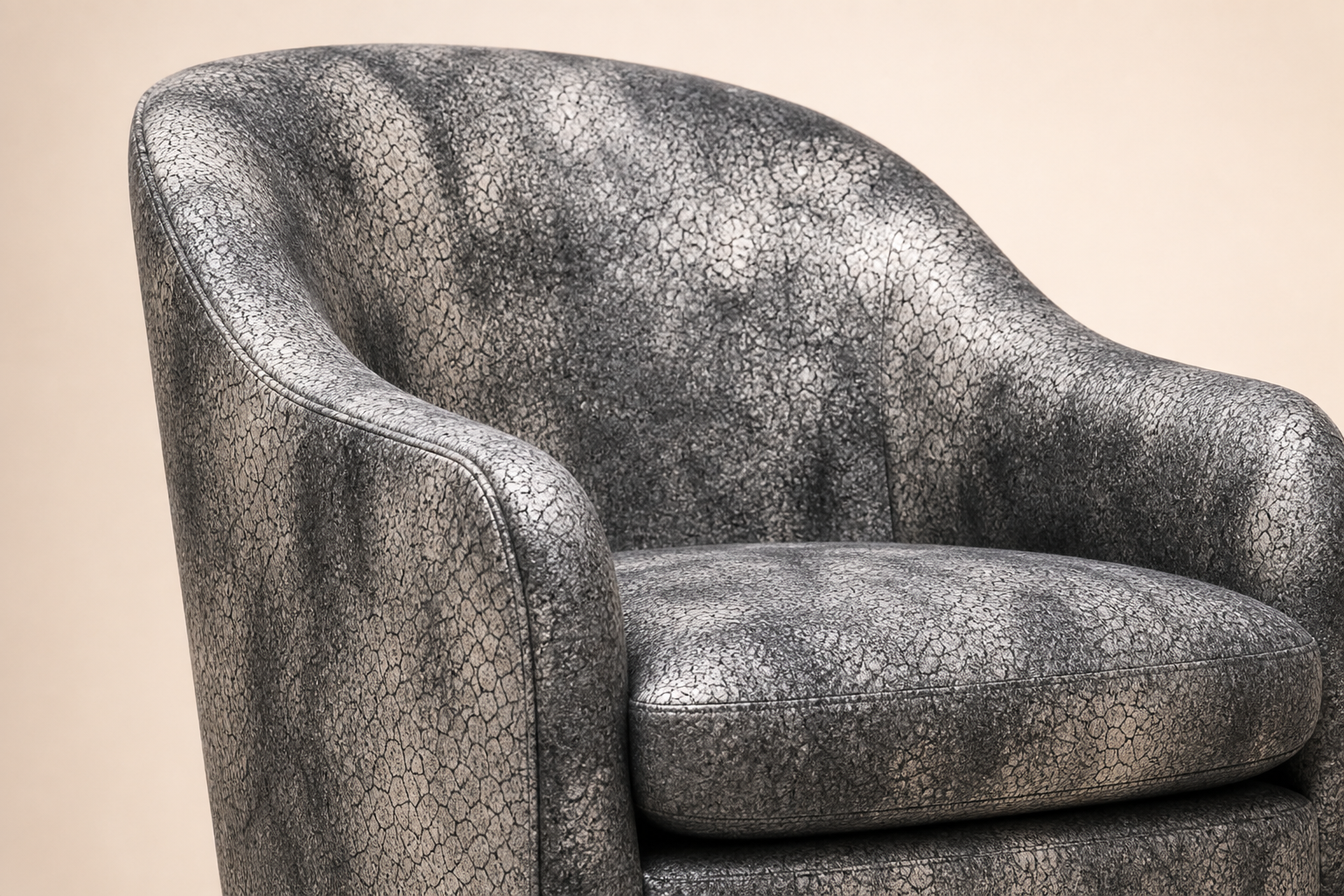 Monochrome Collection — upholstered sofa and armchair