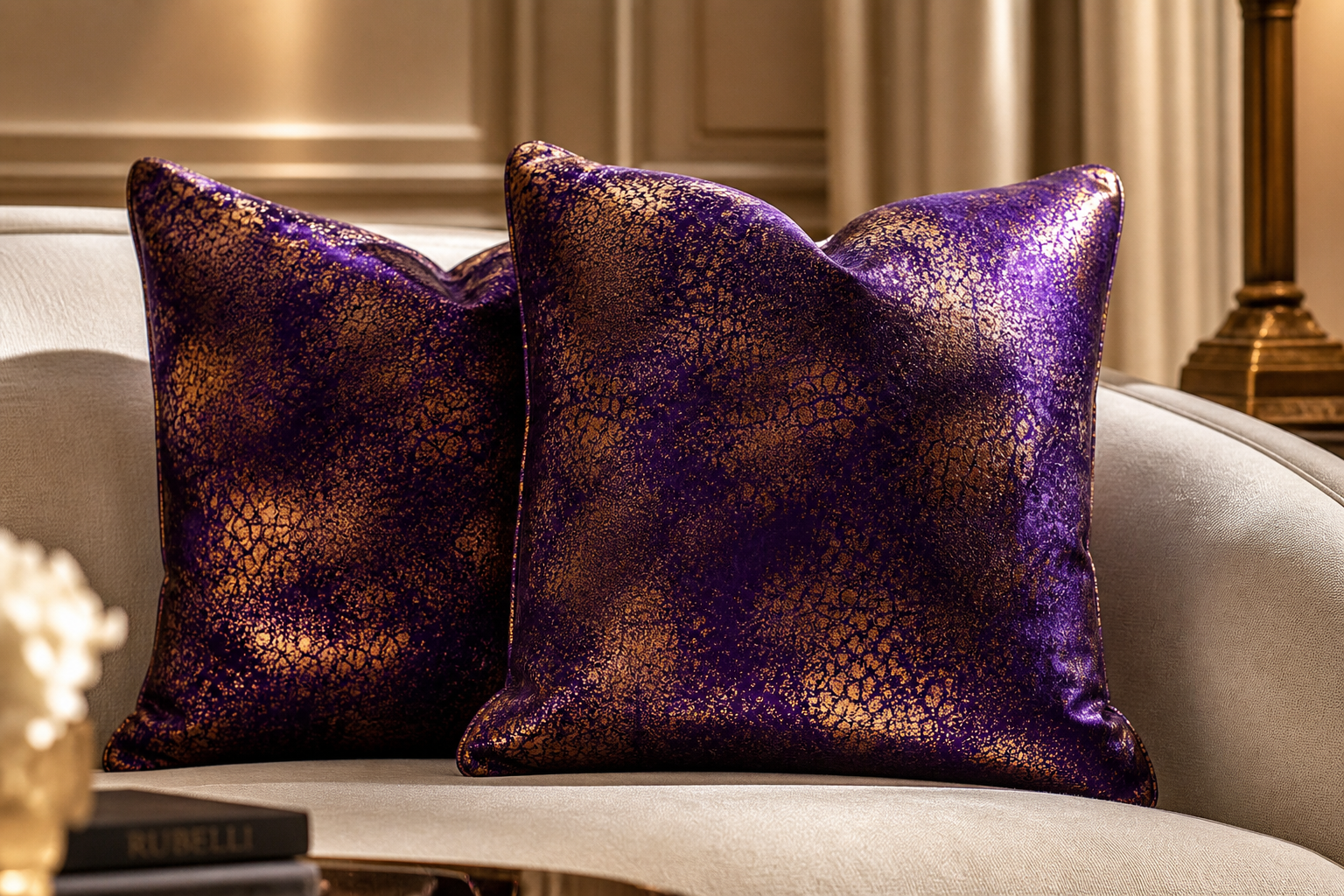 Royal Indigo Collection — cushion application