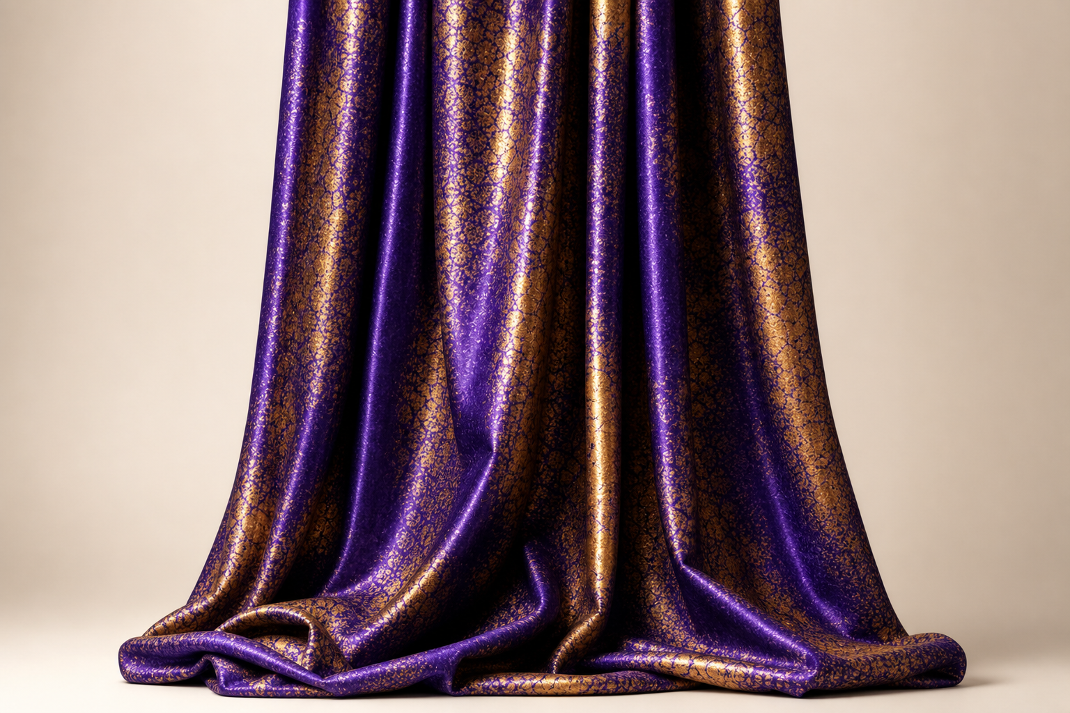 Royal Indigo Collection — curtain and drapery application