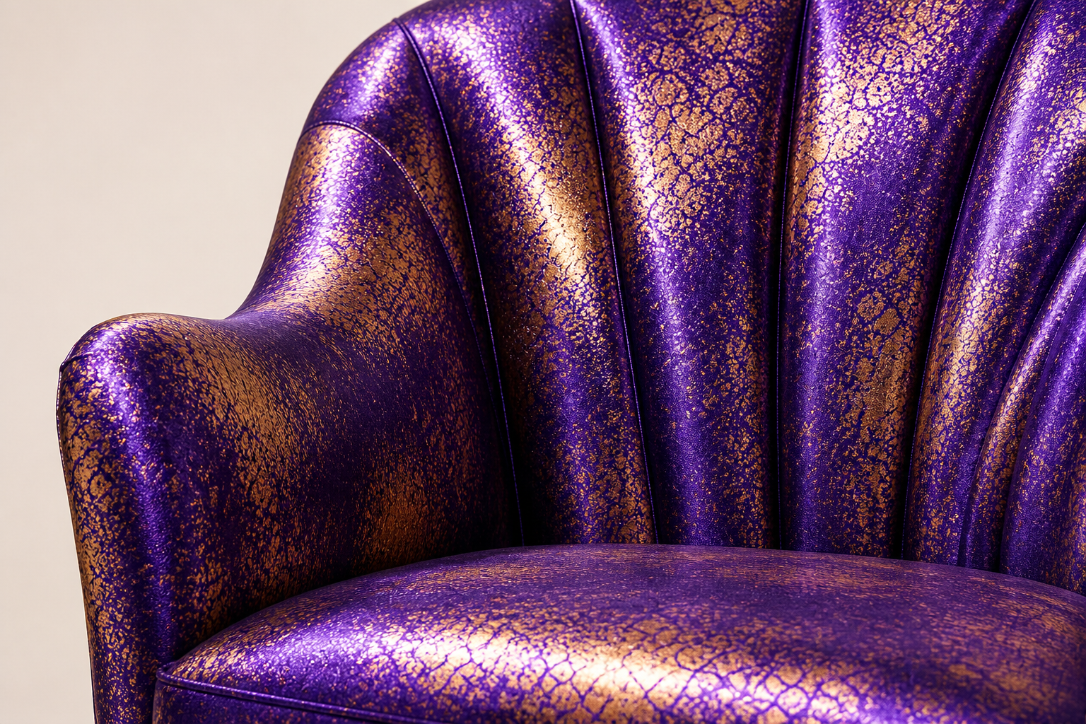 Royal Indigo Collection — upholstered sofa and armchair