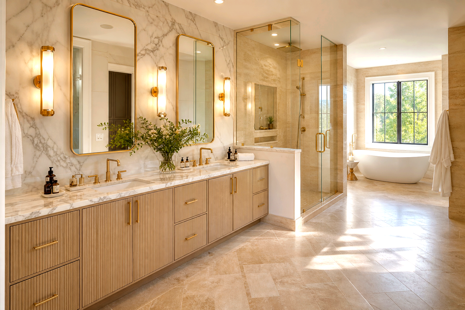 Bathrooms — House OF Staffie interior