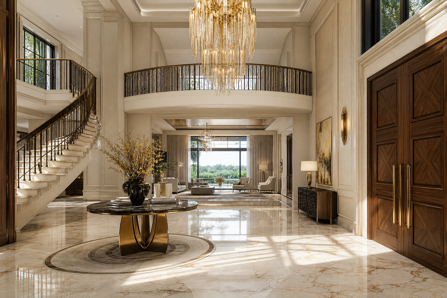Grand Entrance Foyer — Signature Visualisation