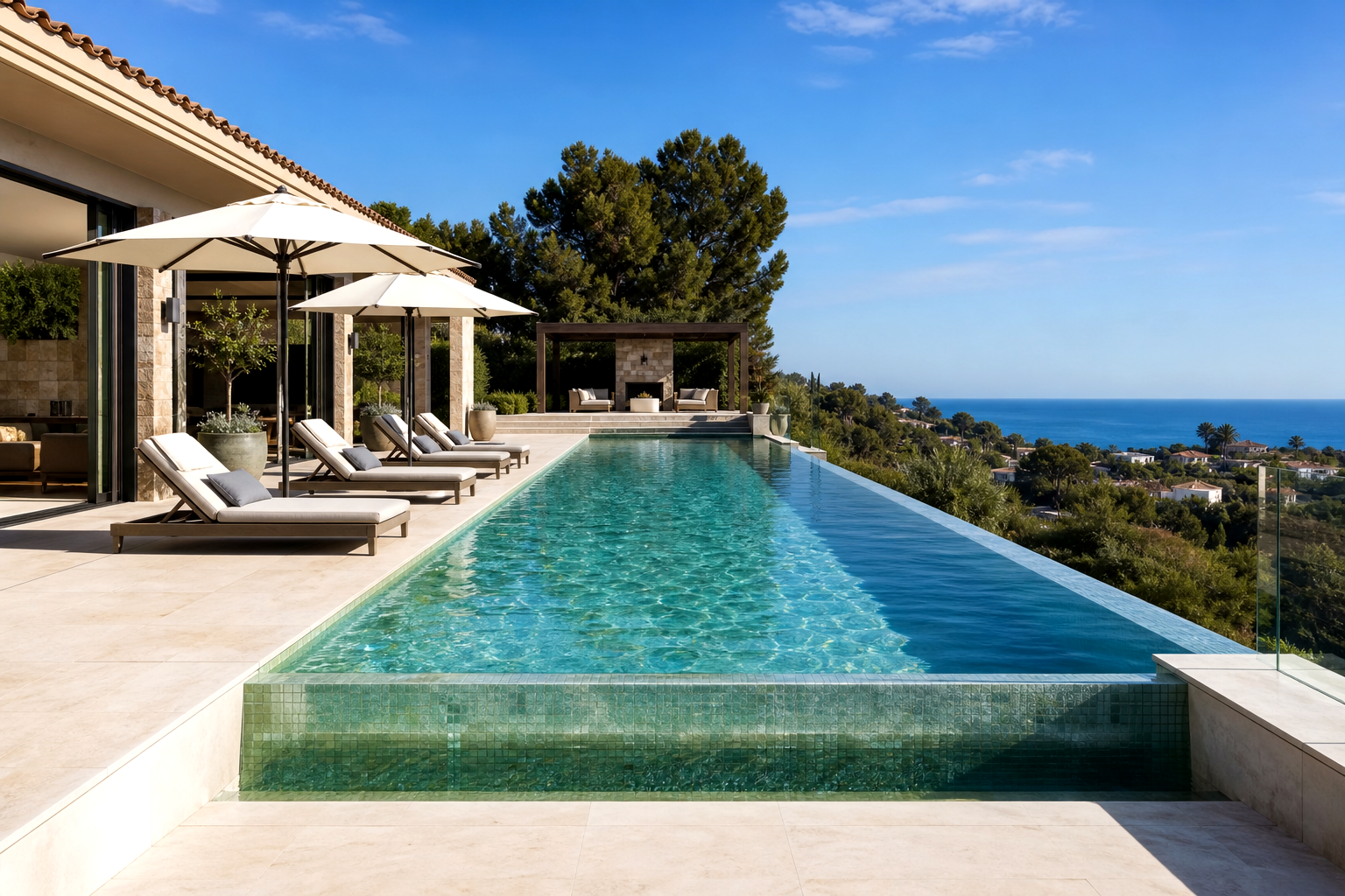 Pool Pavilion Concept — Signature Visualisation